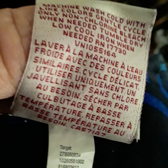 Vintage Merona Womens Small Black and Blue Light Mini Skirt - Picture 11 of 11